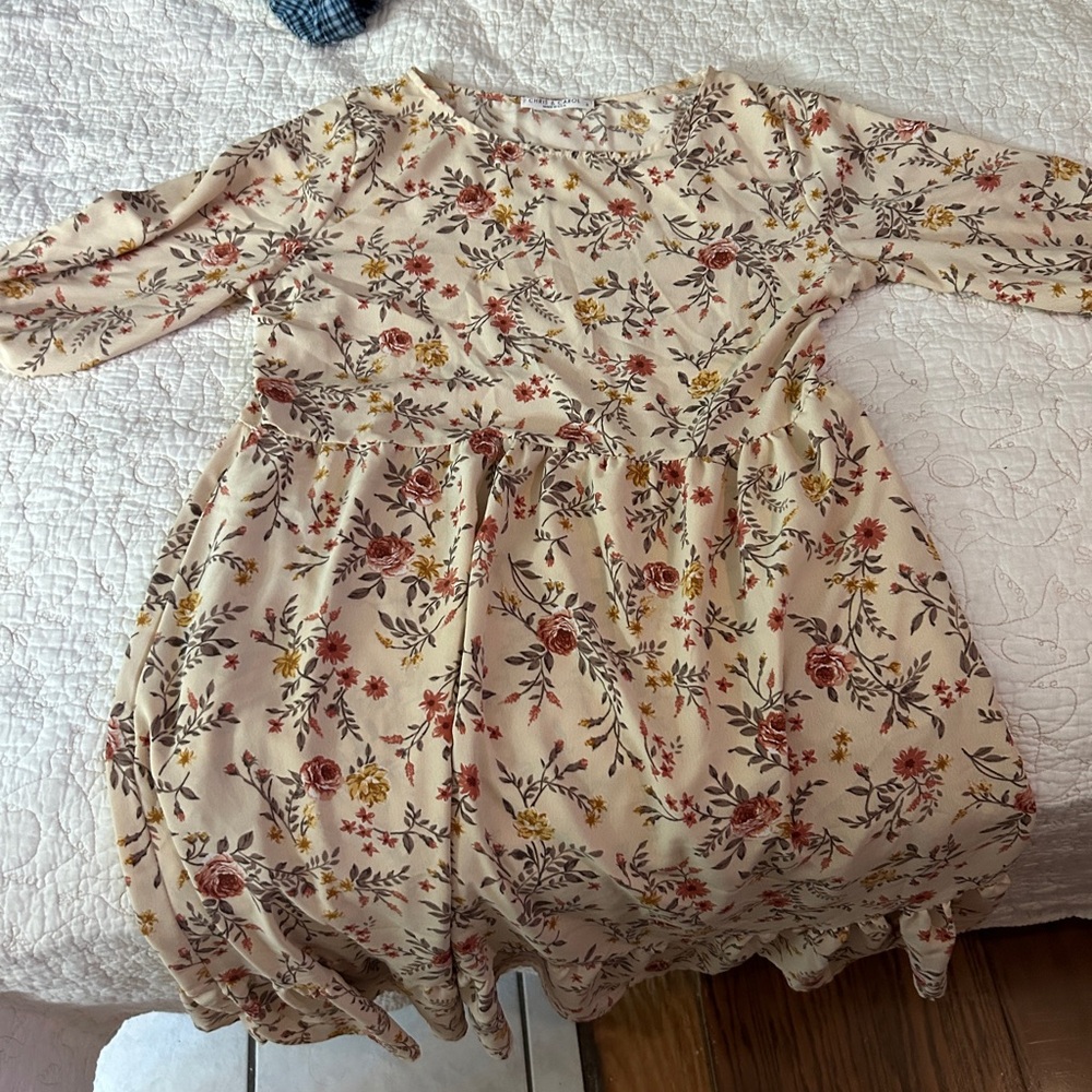 Chris and Carol dress/over shirt